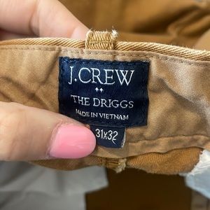 Worn twice, Mens j crew pants. Size 31 x 32